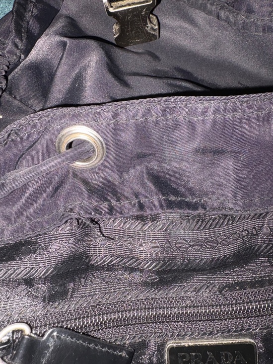 PRADA Black Small Nylon Backpack main image 10